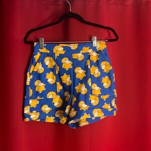 Blackmilk Psyduck shorts